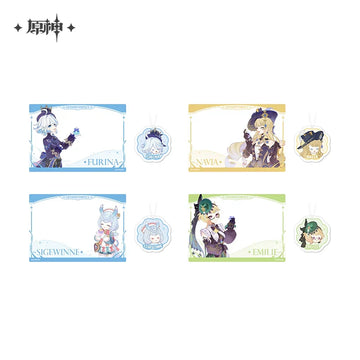 Genshin Impact - Fragrant Fantasy Series Photo Card & Fragrance Card Set
