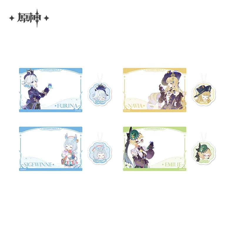 Genshin Impact - Fragrant Fantasy Series Photo Card & Fragrance Card Set