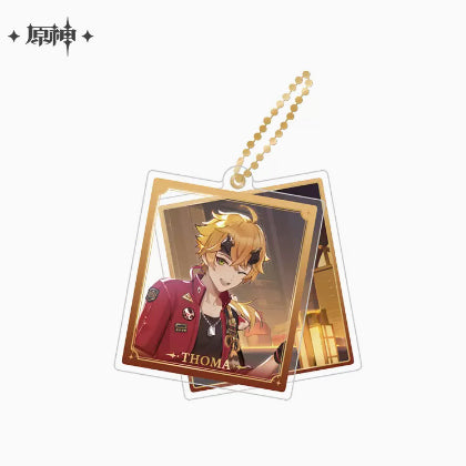 Genshin Impact Theme Double Piece Acrylic Keychain