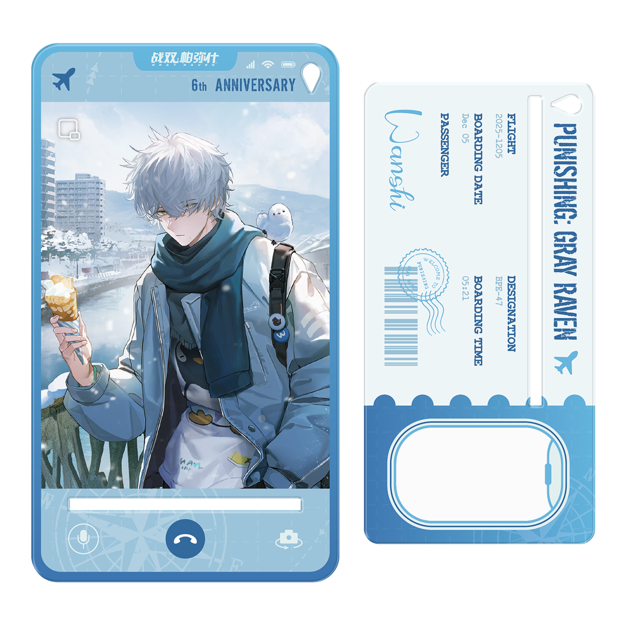 Pre-Order Punishing: Gray Raven - 6th Anniversary Echoes of Elsewhere Display Standee