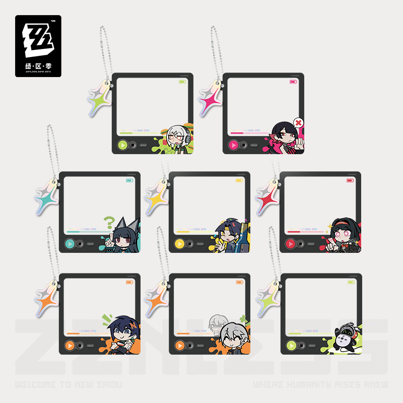 Pre-Order Zenless Zone Zero - Wonderland Sparkling Series Chibi Acrylic Photo Card