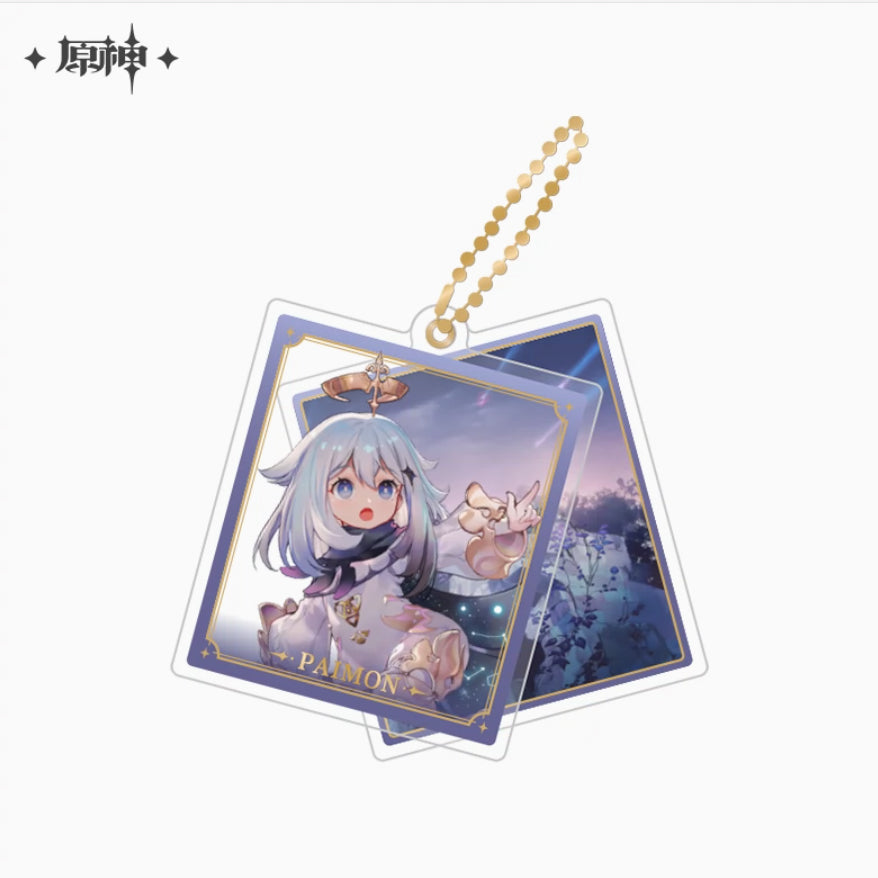 Genshin Impact Theme Double Piece Acrylic Keychain