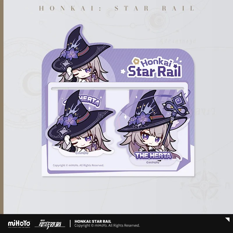 Honkai: Star Rail - Pom-Pom Gallery Soft Magnet Bookmark Set