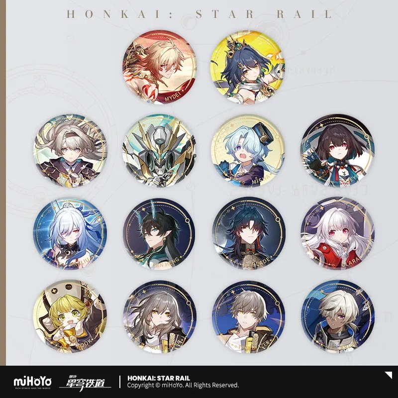 Honkai: Star Rail - Standing Design Series Character Badge - The Destruction