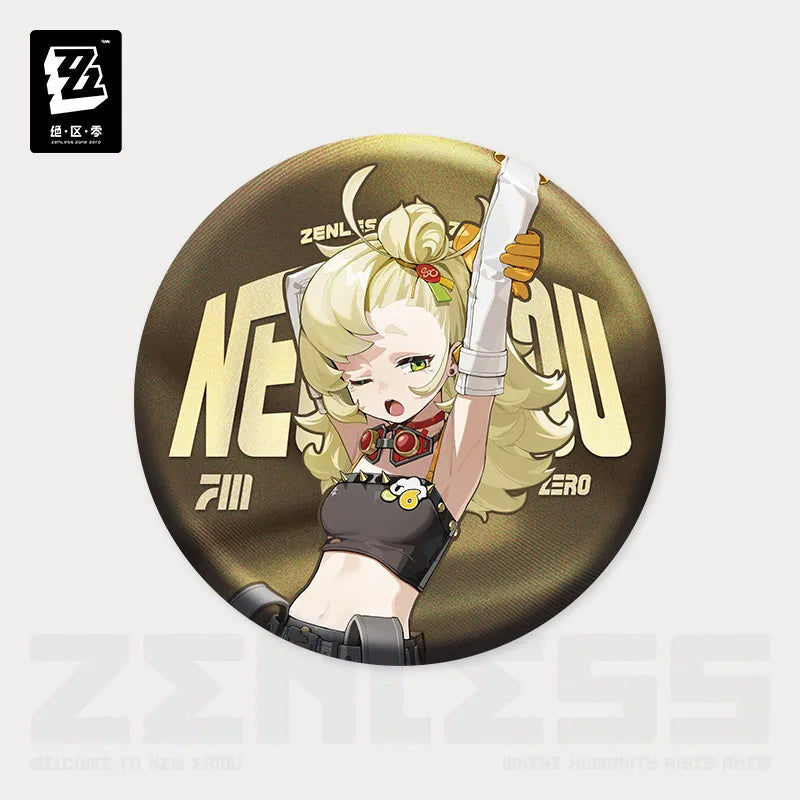 Zenless Zone Zero - Standing Design Series Tinplate Badge: Sons of Calydon