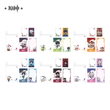 Pre-Order Genshin Impact - Twilight Whimsy Series Stationery Set