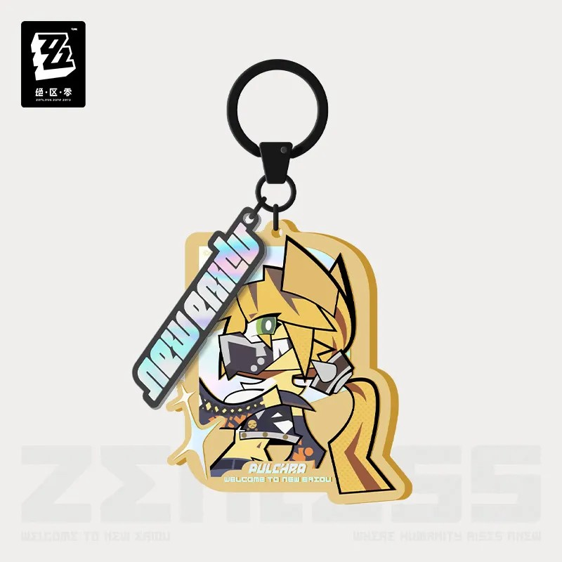 Pre-Order Zenless Zone Zero - New Eridu Series Chibi Acrylic Keychain: Son of Calydon