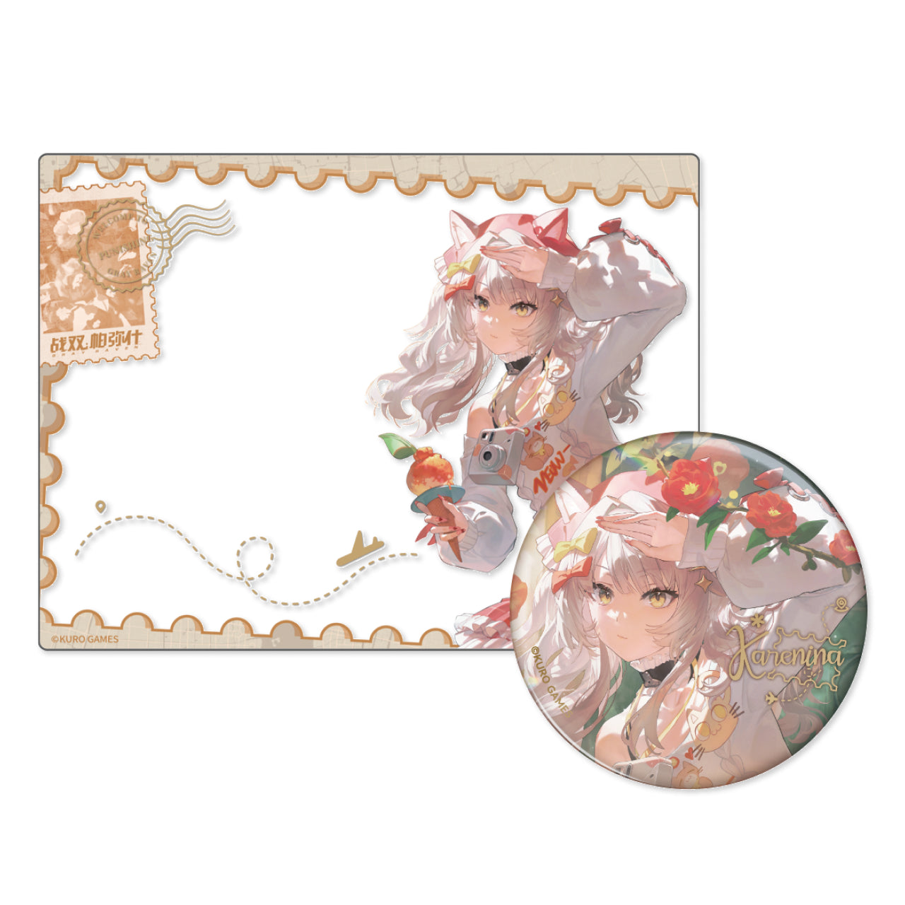 Pre-Order Punishing: Gray Raven - 6th Anniversary Echoes of Elsewhere Badge Transparent Card Set
