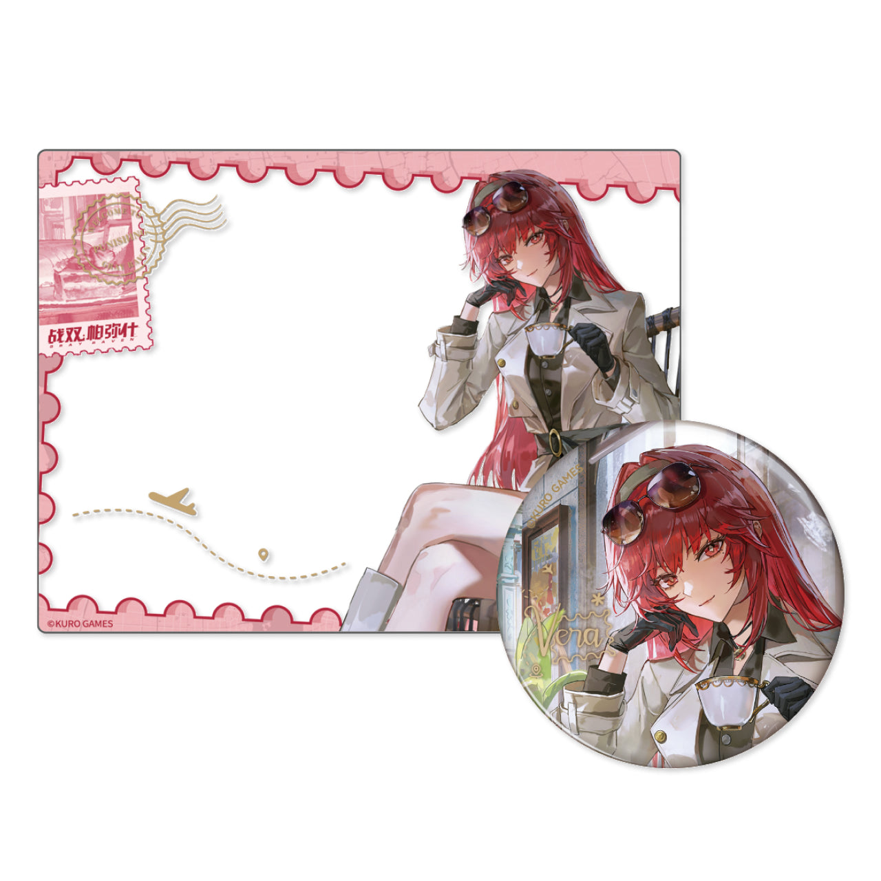 Pre-Order Punishing: Gray Raven - 6th Anniversary Echoes of Elsewhere Badge Transparent Card Set