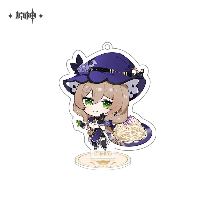 Genshin Impact Delicious Party Character Chibi Acrylic Standees