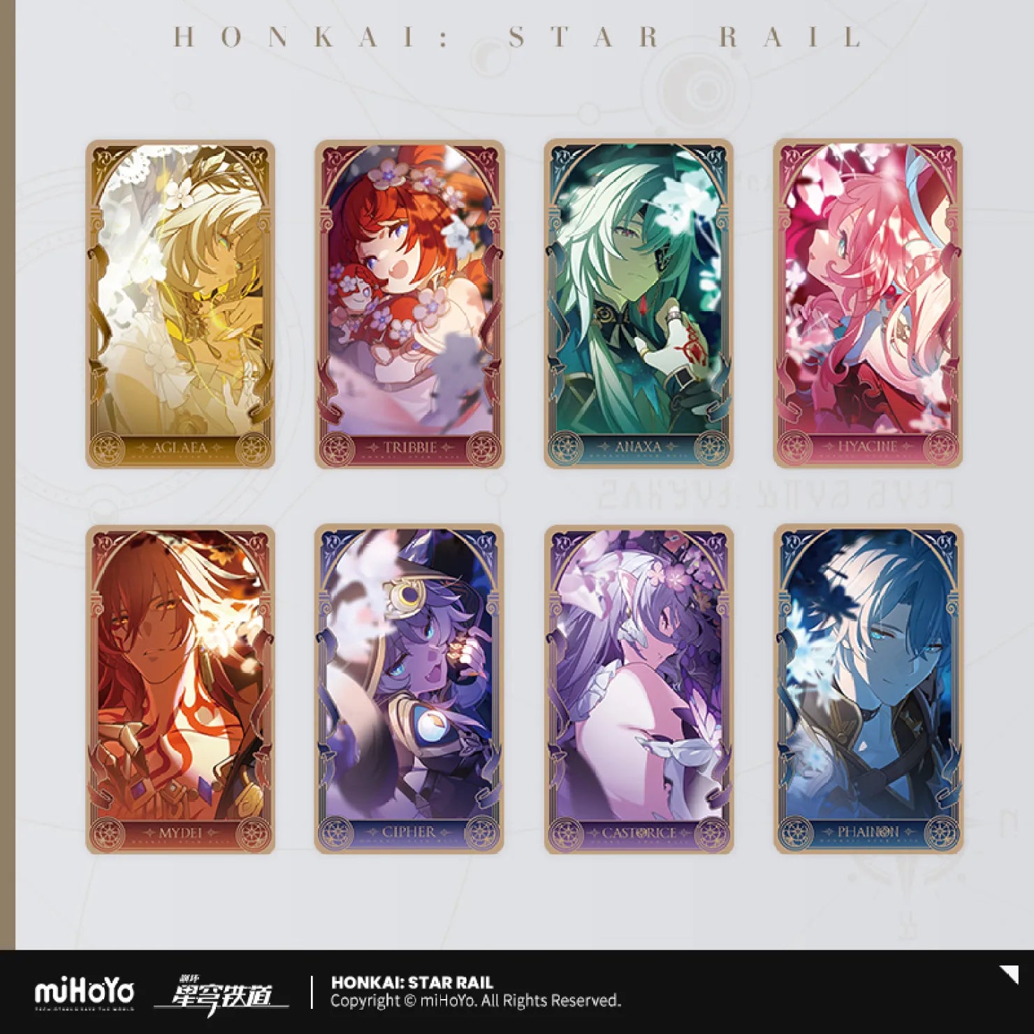 Pre-Order Honkai: Star Rail - Amphoreus' Saga of Heroes Series Collectible Card Set