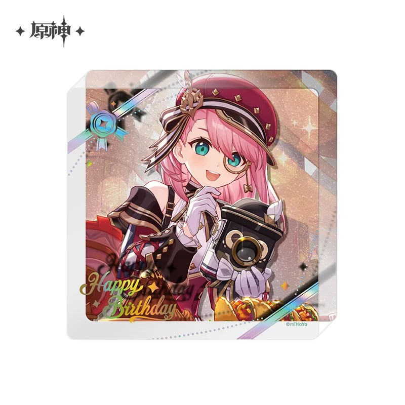 Genshin Impact - Day of Destiny Birthday Series Acrylic Coaster 2025