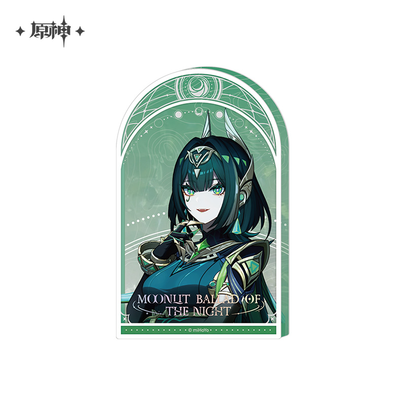 Pre-Order Genshin Impact -  Moonlit Ballad of the Night Series Thick Acrylic Blocks