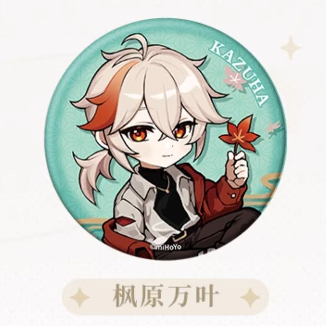 Genshin Impact - Outing Theme Series Chibi Character Badge