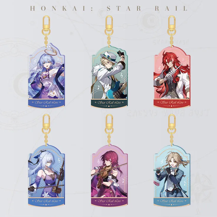 Honkai: Star Rail Live 2025/2024 Acrylic Keychain