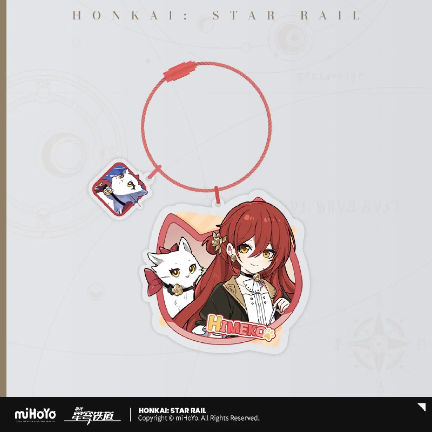 Honkai: Star Rail - Little Cat Series Acrylic Keychain