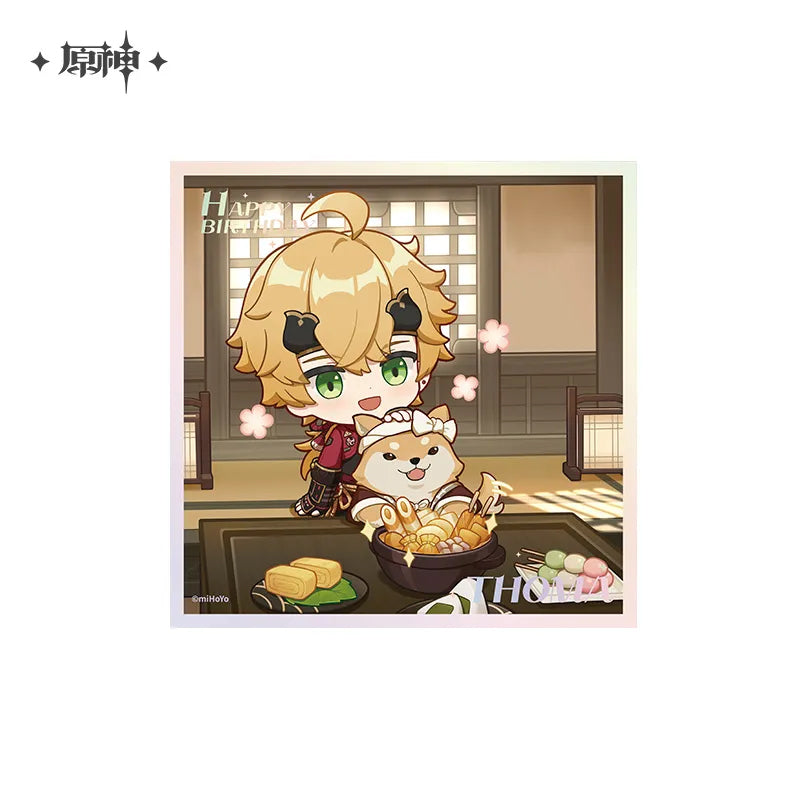 Genshin Impact - Auspicious Moments Series Mini Shikishi