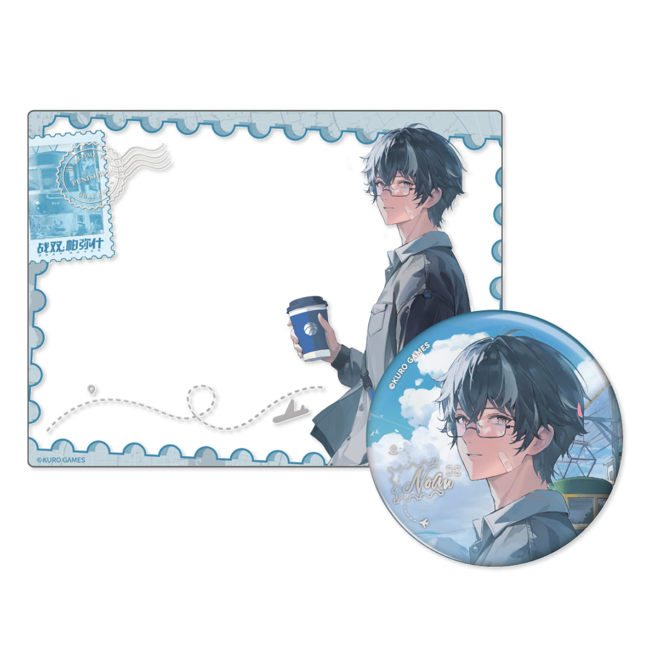 Pre-Order Punishing: Gray Raven - 6th Anniversary Echoes of Elsewhere Badge Transparent Card Set