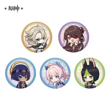 Genshin Impact - Teyvat Nature Discovery Tour Series Chibi Badge