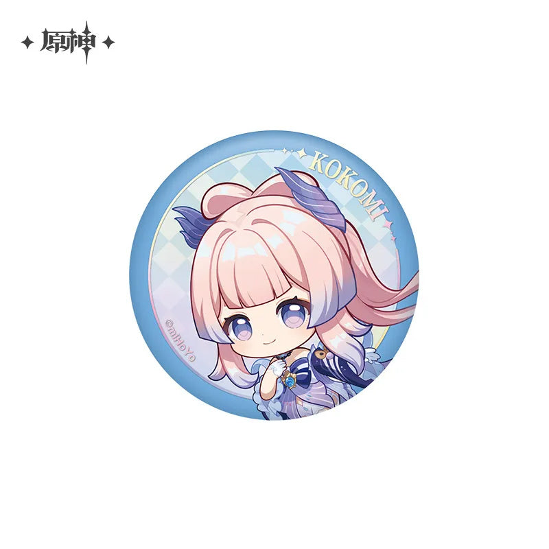 Genshin Impact - Teyvat Nature Discovery Tour Series Chibi Badge