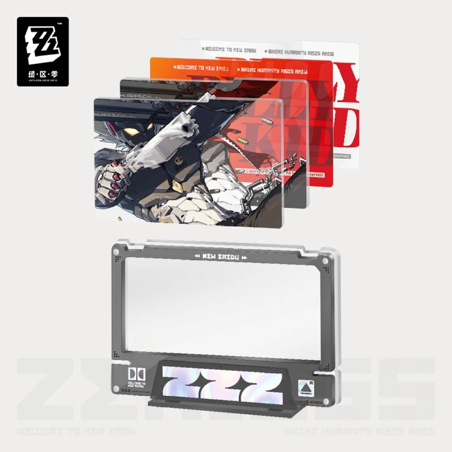 Zenless Zone Zero - Mindscape Cinema Layered Acrylic Block : Cunning Hares