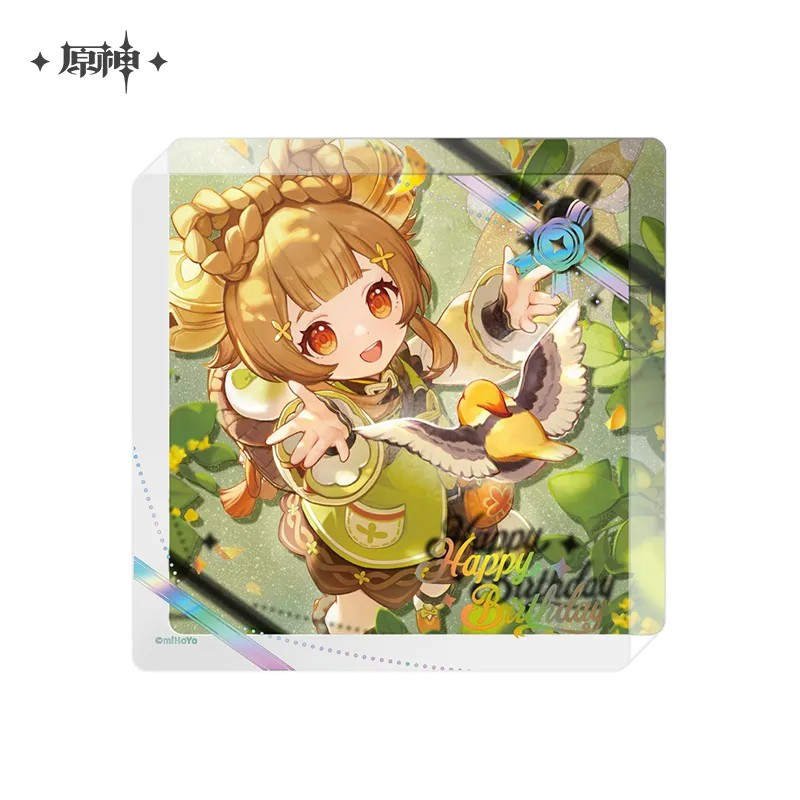 Genshin Impact - Day of Destiny Birthday Series Acrylic Coaster 2025