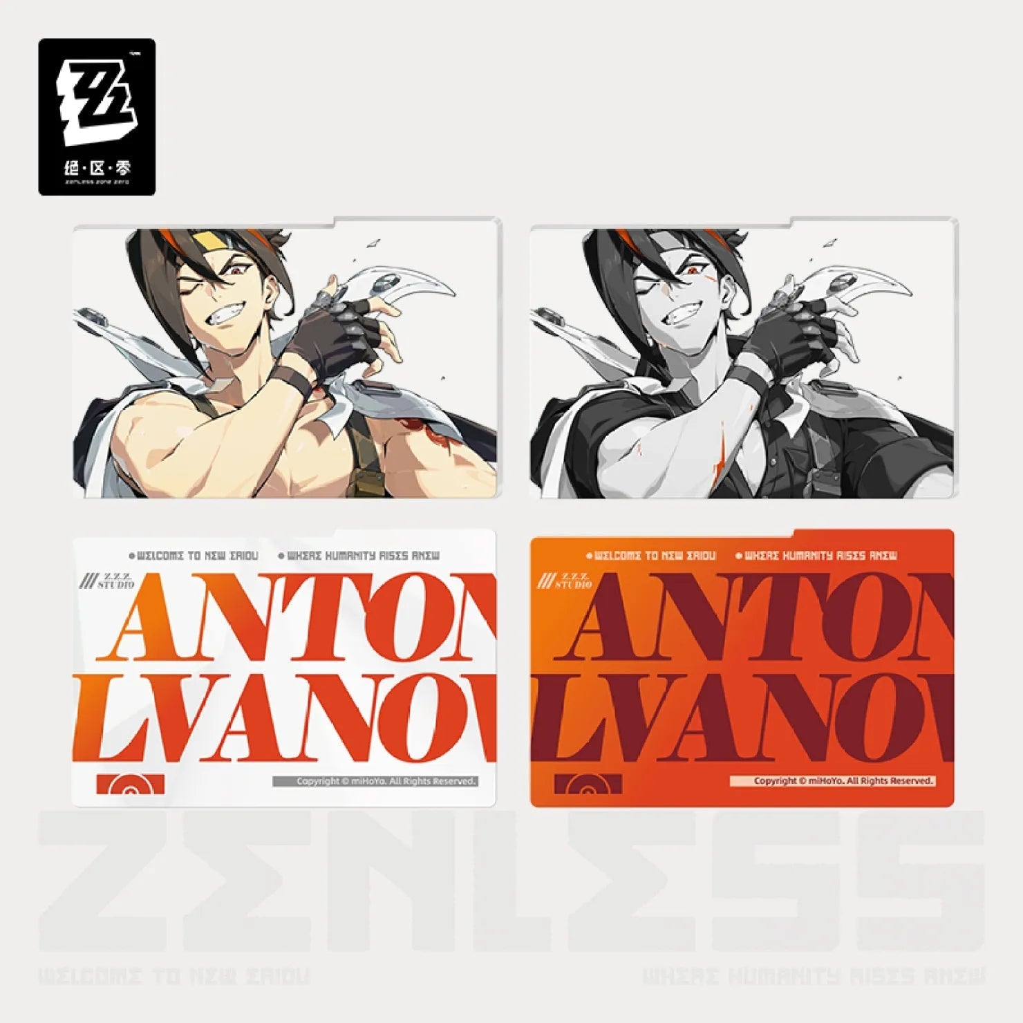 Pre-Order Zenless Zone Zero - Mindscape Cinema Layered Acrylic Block : Belobog Heavy Industries