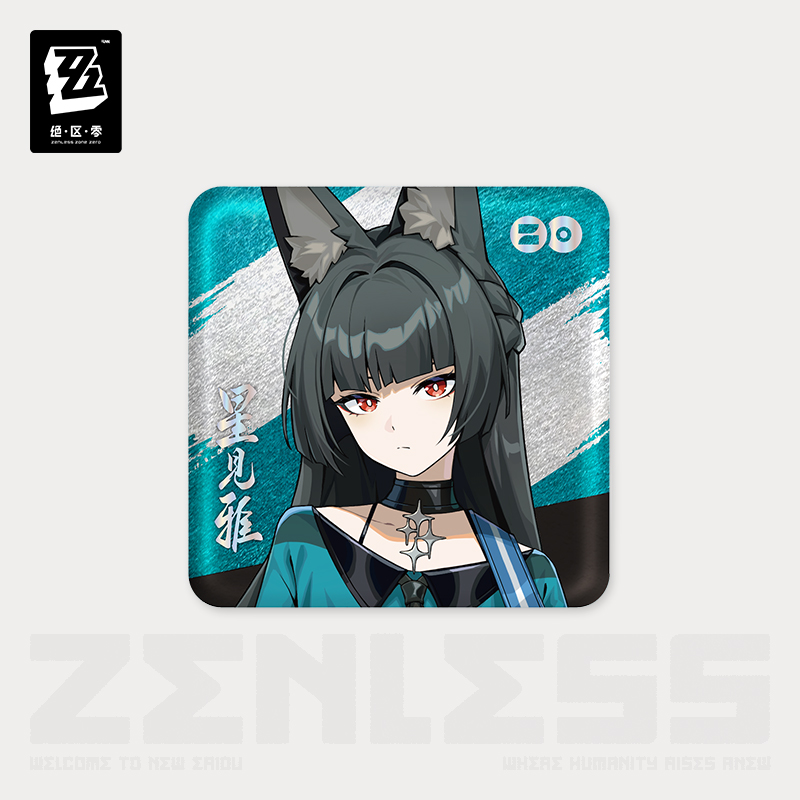 Pre-Order Zenless Zone Zero - Wonderland Sparkling Series Badge Blind Box