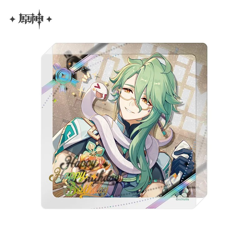 Genshin Impact - Day of Destiny Birthday Series Acrylic Coaster 2025