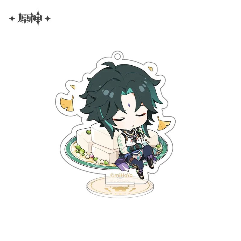 Genshin Impact Delicious Party Character Chibi Acrylic Standees