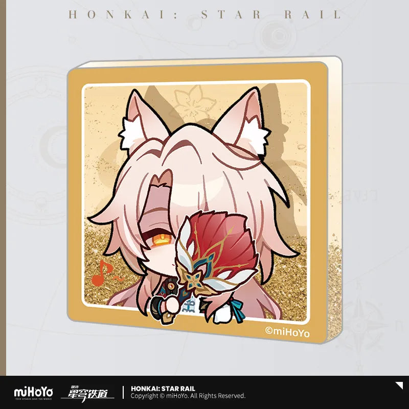 Honkai: Star Rail - Pom-Pom Gallery Quicksand Acrylic Fridge Magnet