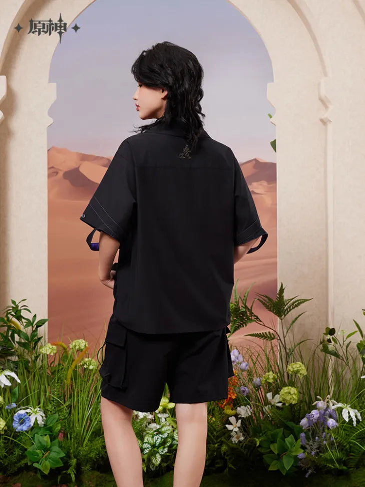 Genshin Impact - Forest and Flying Sands Series - Cyno Impression Short-Sleeve Shirt