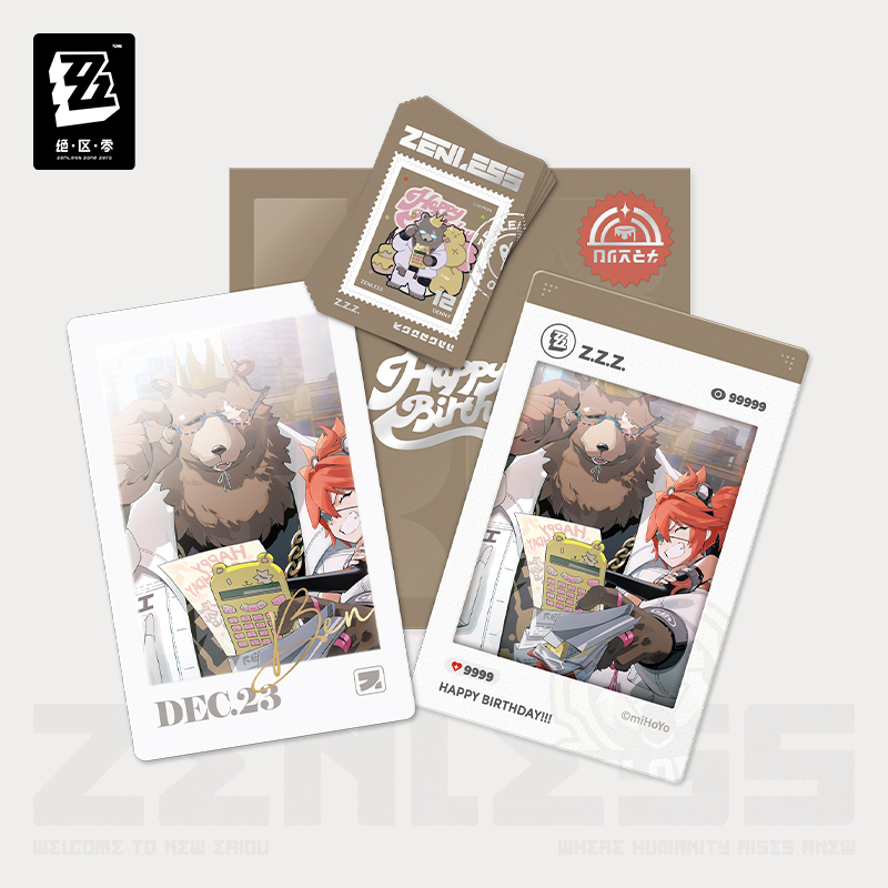 Pre-Order Zenless Zone Zero - HB2U Series Happy Birthday Commemorative Set Vol.2