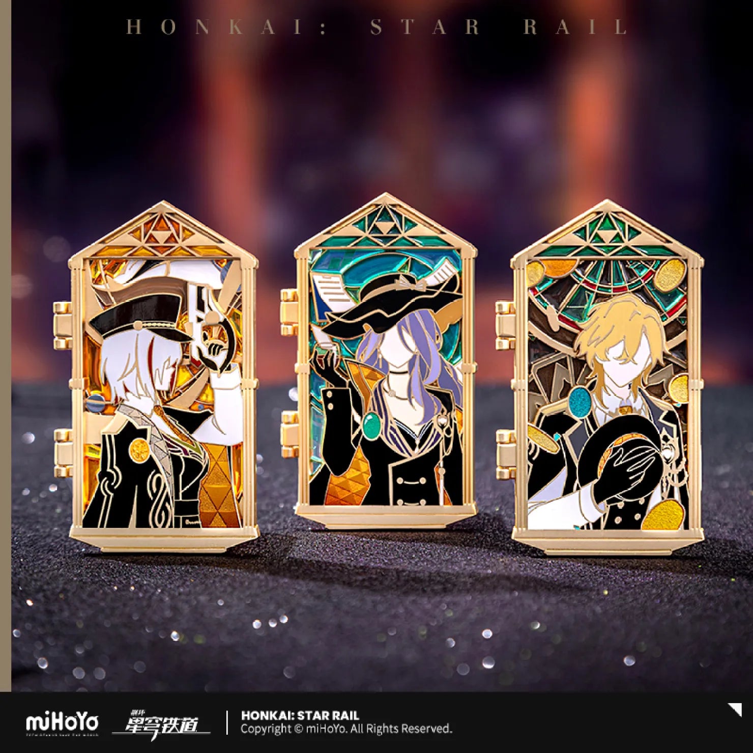 Pre-Order Honkai: Star Rail - Stoneheart's Oath Ring Series Metal Badge