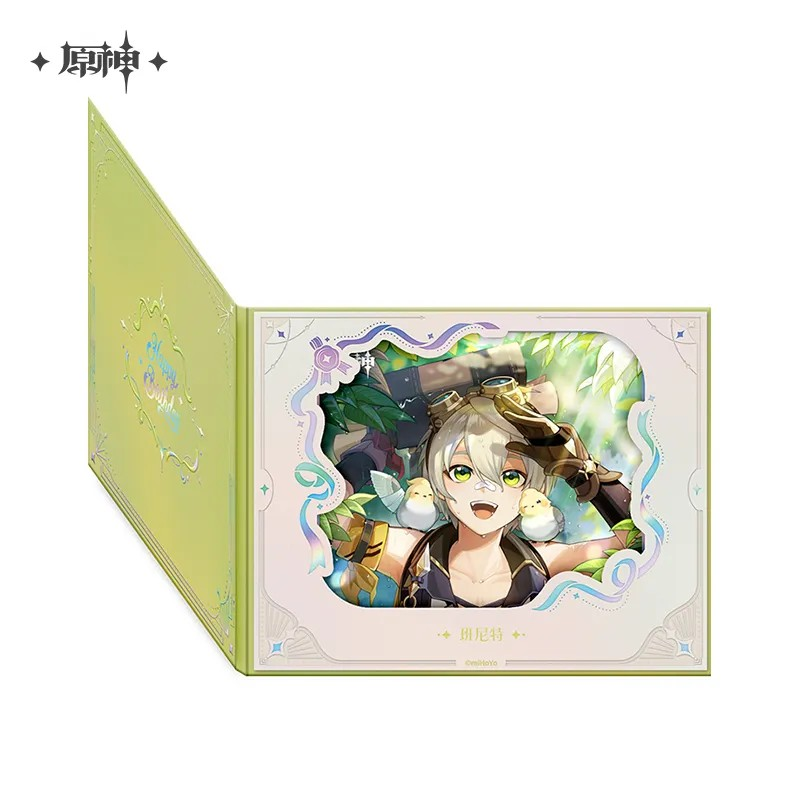 Pre-Order Genshin Impact - Day of Destiny Birthday Series Flip-Style Framed Shikishi 2025