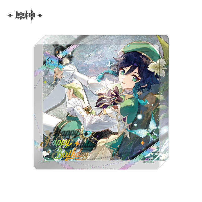 Genshin Impact - Day of Destiny Birthday Series Acrylic Coaster 2025