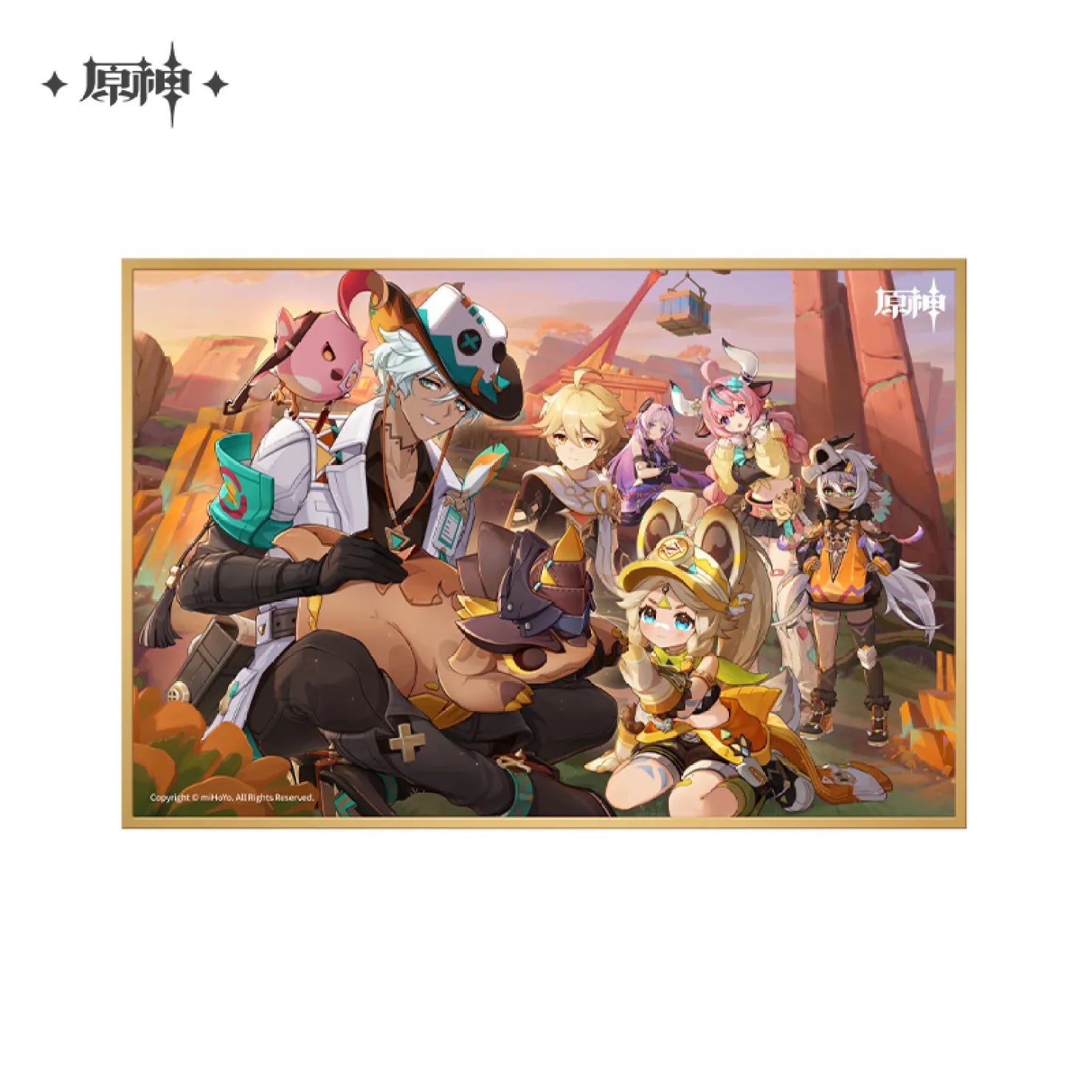 Genshin Impact - Theme Series Shikishi