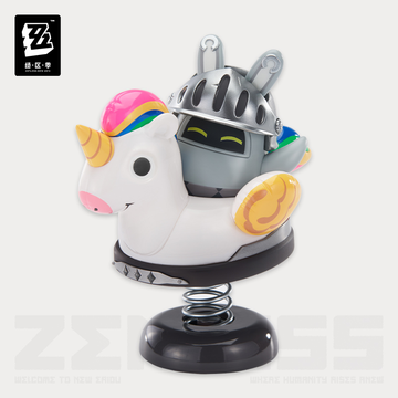 Pre-Order Zenless Zone Zero -  Happy Shake Series Bangboo Spring Toy:  Knight