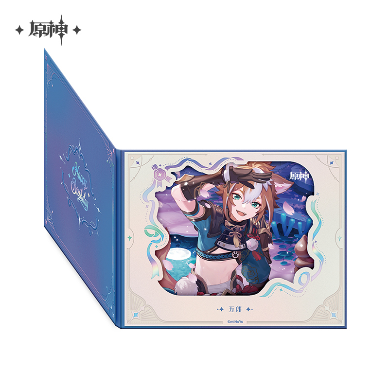 Pre-Order Genshin Impact - Day of Destiny Birthday Series Flip-Style Framed Shikishi 2025