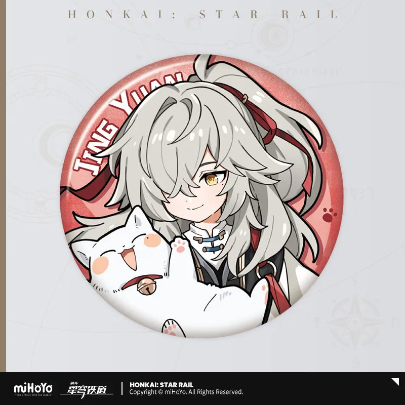 Honkai: Star Rail - Little Cat Series Tinplate Badge
