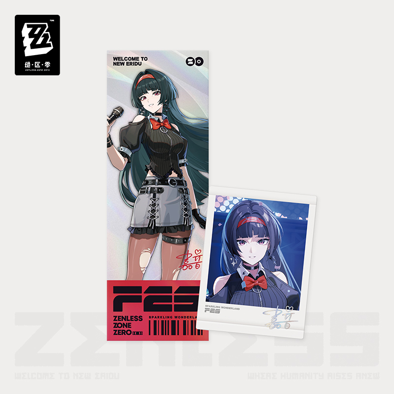 Pre-Order Zenless Zone Zero - Wonderland Sparkling Series Laser Commemorative Ticket Set