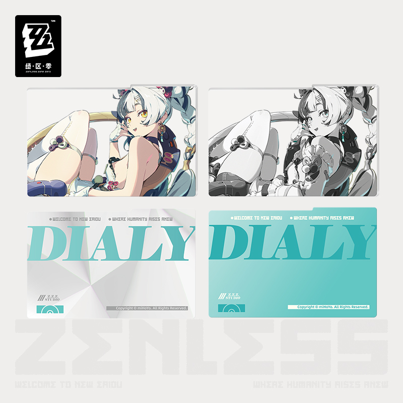 Pre-Order Zenless Zone Zero - Mindscape Cinema Layered Acrylic Block: Krampus Compliance Authority