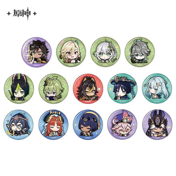 Genshin Impact  Sumeru Character Chibi Badges