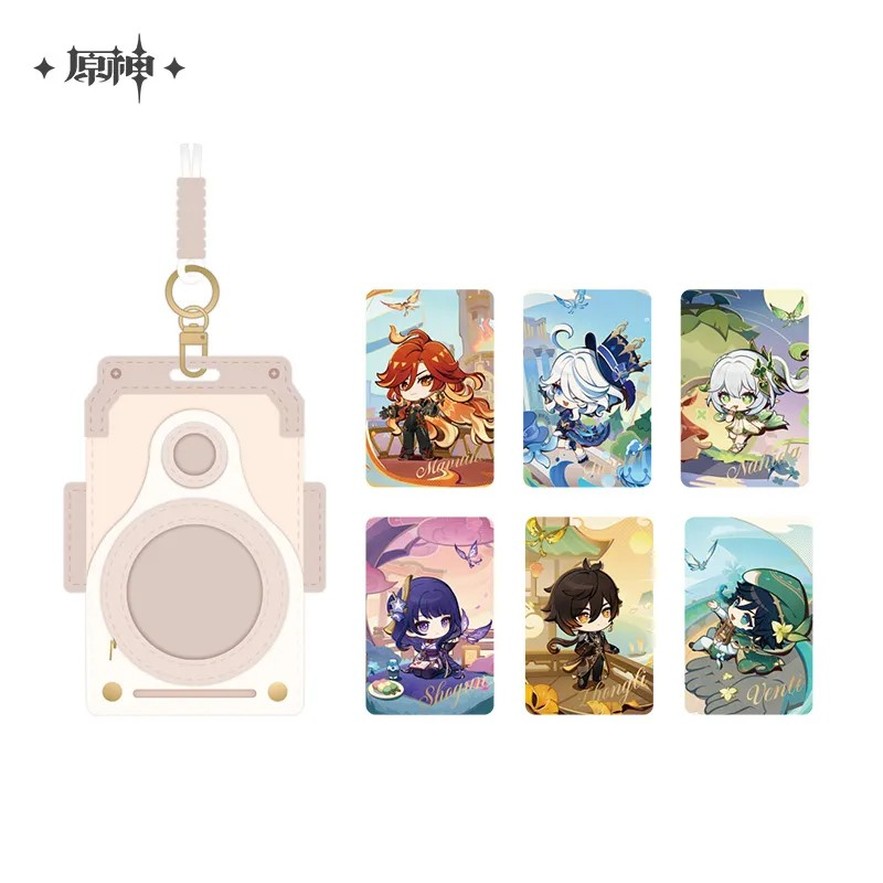 Genshin Impact - Teyvat Expo Series Luggage Tag & Collectible Card Set