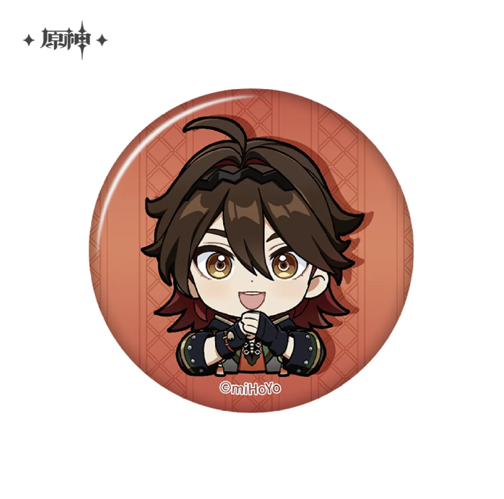 Genshin Impact - Liyue Character Chibi Badge