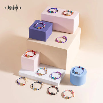 Pre-Order Genshin Impact - Character Impression Series Bead Woven Rope Bracelet