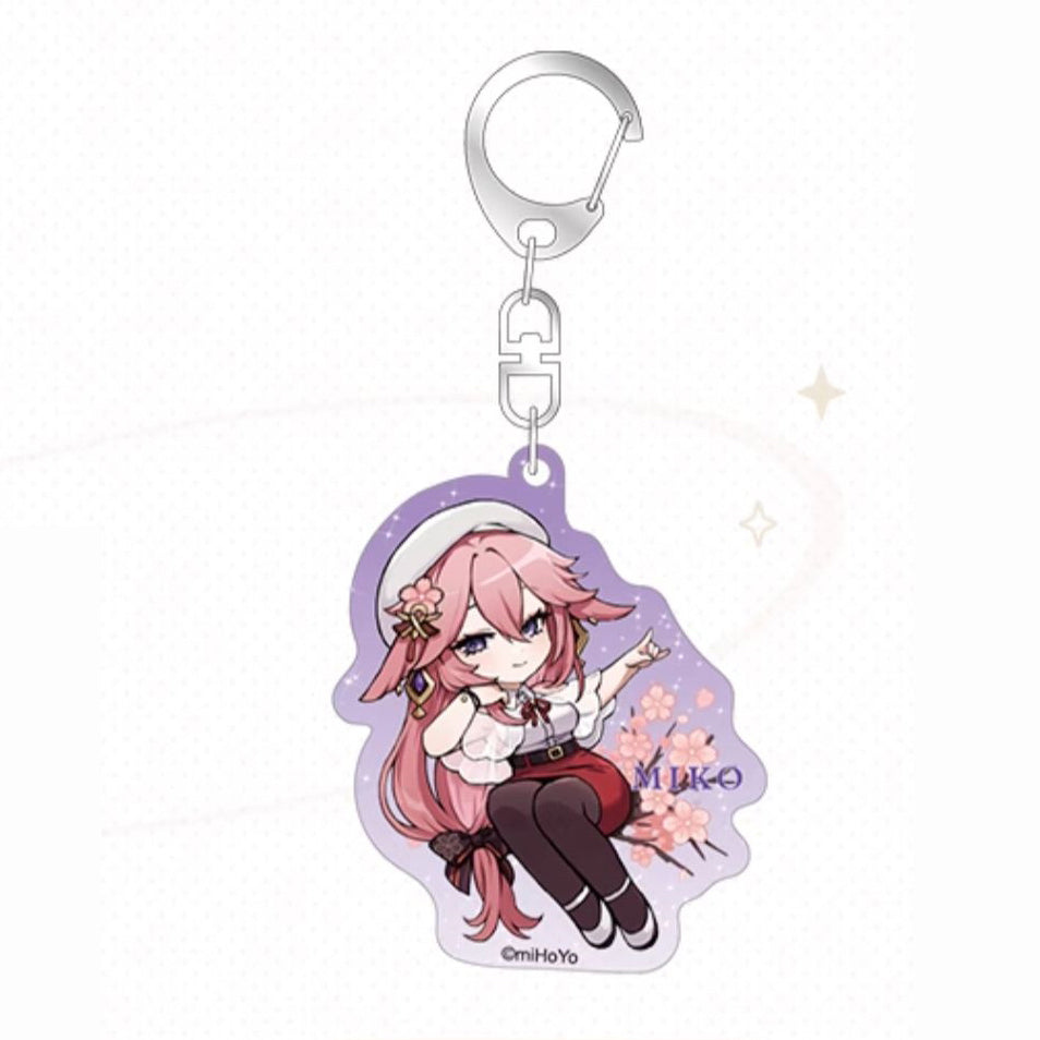 Genshin Impact - Outing Theme Series Chibi Character Keychain
