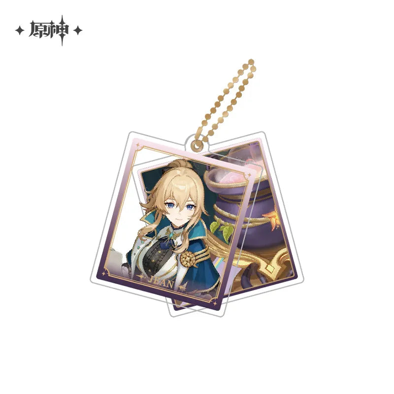 Genshin Impact Theme Double Piece Acrylic Keychain