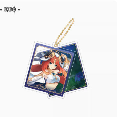 Genshin Impact Theme Double Piece Acrylic Keychains Vol.2
