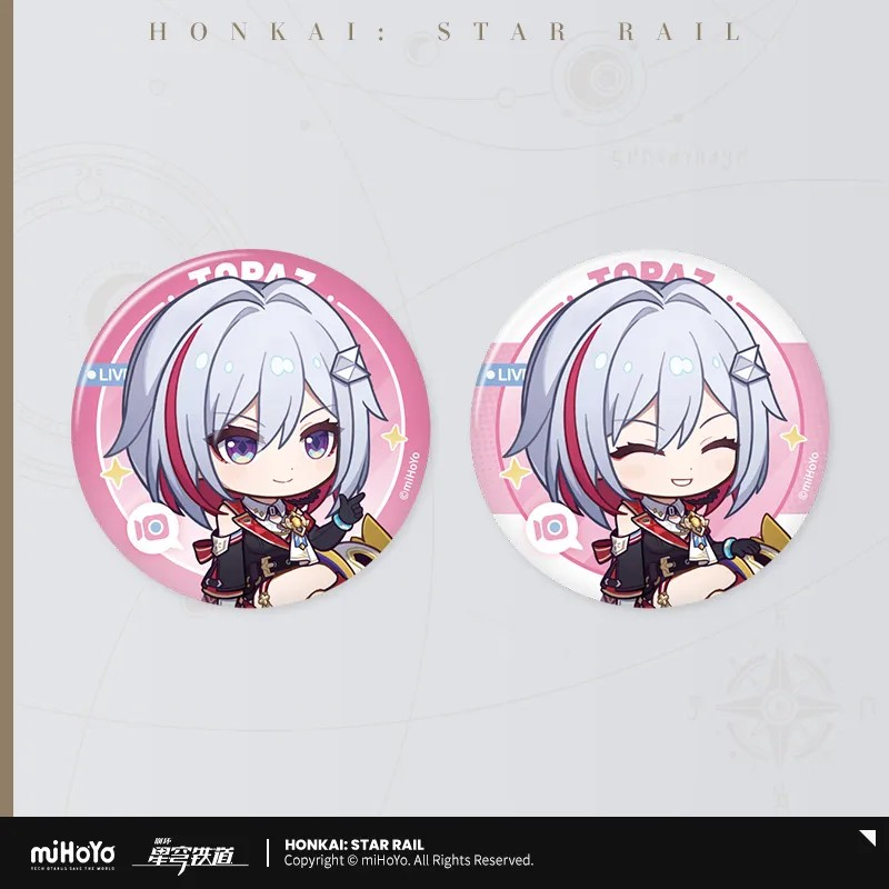 Honkai: Star Rail - Owlbert's Reception Room Series Badge Set